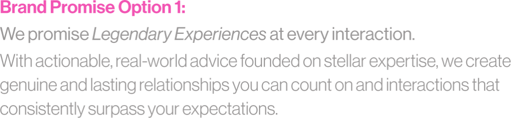 experiences